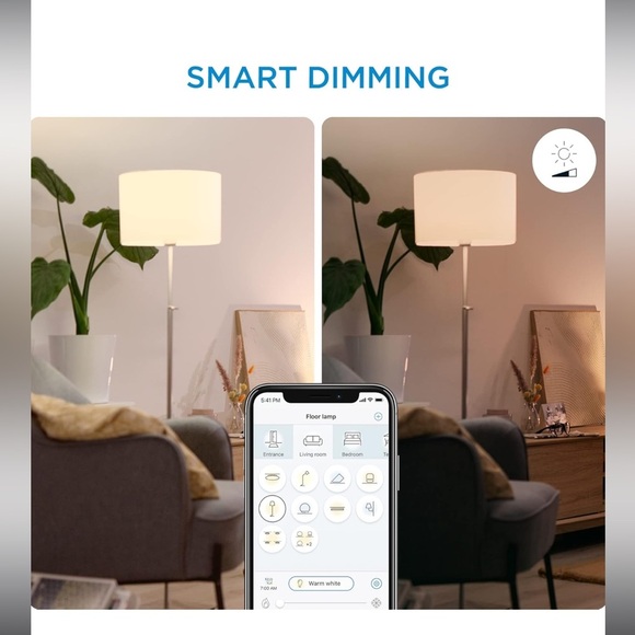 WiZ Connected 2-Pack Color 60W A19 Smart WiFi Light Bulb - Picture 5 of 9